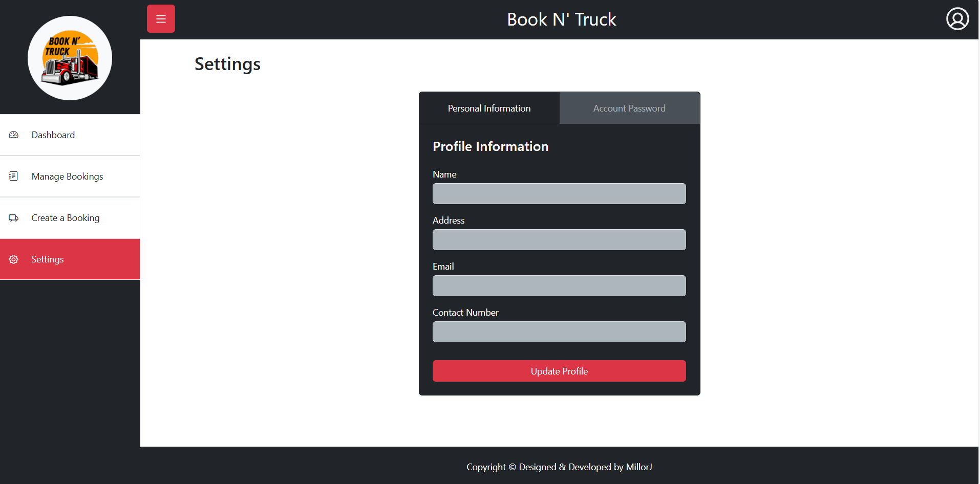 Truck-Booking